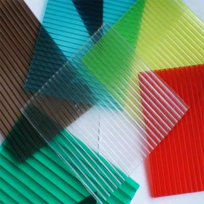 Fire Resistance Hollow Polycarbonate Sheet Twin Wall Sheet