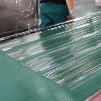 Cheap Xinhai Hard Transparent 3mm Plastic Corrugated Polycarbonate Sheet Roofing Tile With ISO Certification